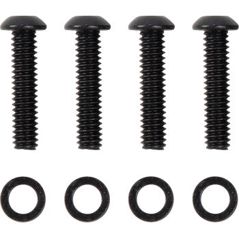 DRAG SPECIALTIES Screw Kit - Hand Control - Black