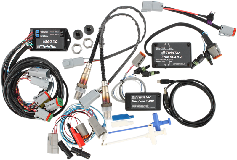 DAYTONA TWIN TEC LLC Diagnostic Scan Tool - Twin Scan - Complete - Kit 15600