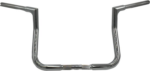 FAT BAGGERS INC. 1-1/4" EZ Install Flat Top Handlebar - Reduced Reach - 11" - Chrome 705011