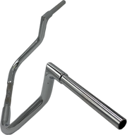 FAT BAGGERS INC. 1-1/4" EZ Install Flat Top Handlebar - Reduced Reach - 11" - Chrome 705011