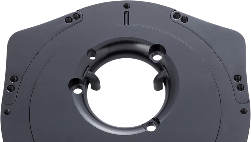 ARLEN NESS Replacement Breather Bolt Cover Plate - Inverted/Method/Clear Tear/Sidekick - Left - Black