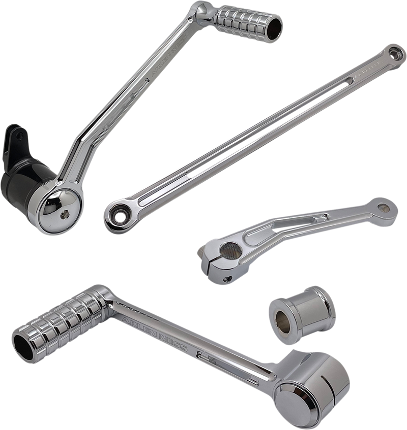 ARLEN NESS SpeedLiner Foot Control Kit w/ Toe Shifter - Solo - Chrome