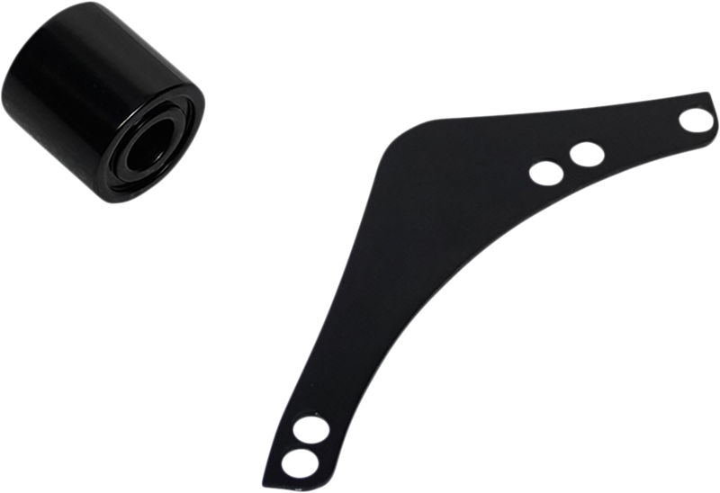 ARLEN NESS Replacement Breather Bolt Cover Plate - Inverted/Method/Clear Tear/Sidekick - Left - Black