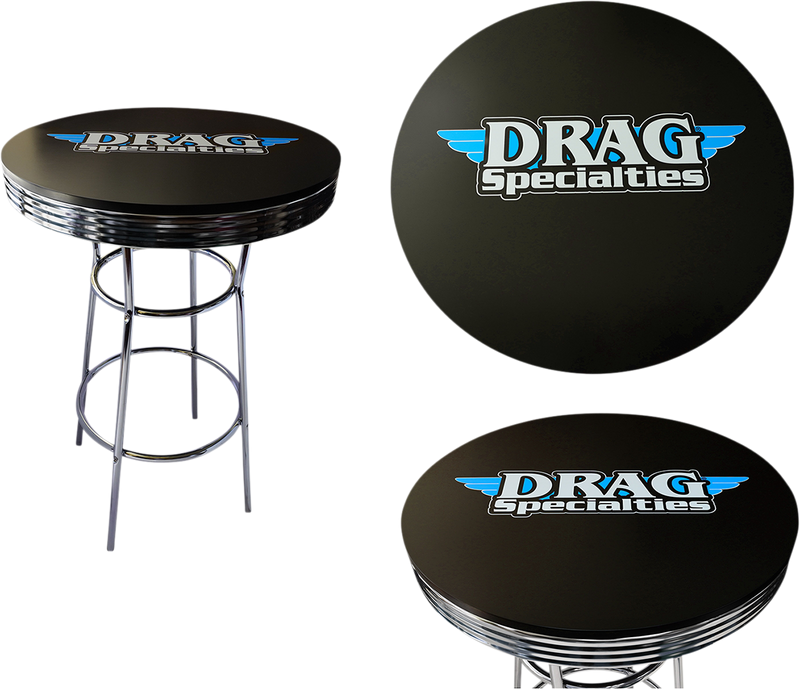 DRAG SPECIALTIES Logo Round Pub Table - 30"