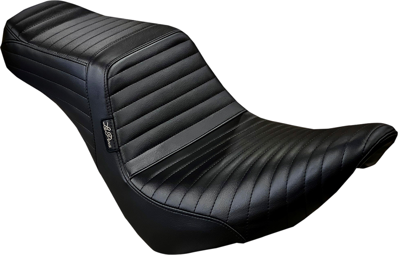 LE PERA Tailwhip Seat - Pleated - Black - Softail '18-'23