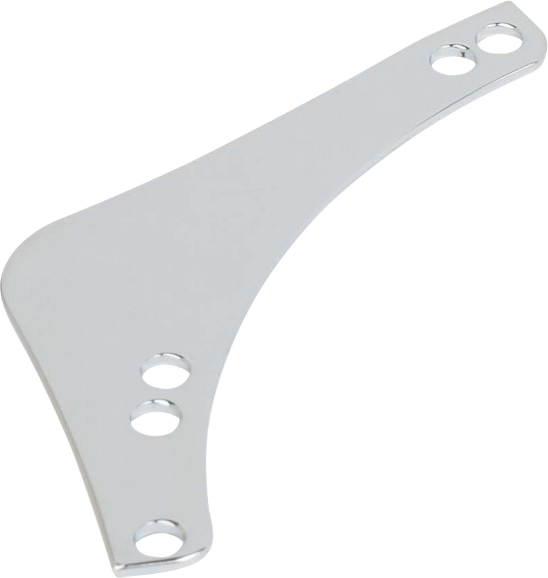 ARLEN NESS Replacement Breather Bolt Cover Plate - Inverted/Method/Clear Tear/Sidekick - Left - Chrome 600-065