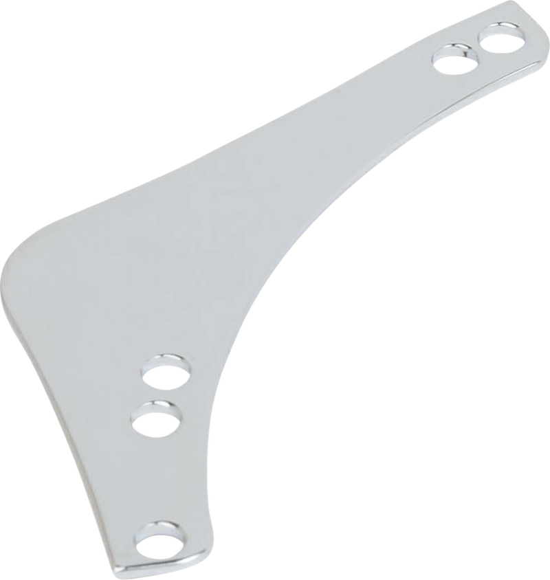 ARLEN NESS Replacement Breather Bolt Cover Plate - Inverted/Method/Clear Tear/Sidekick - Left - Chrome