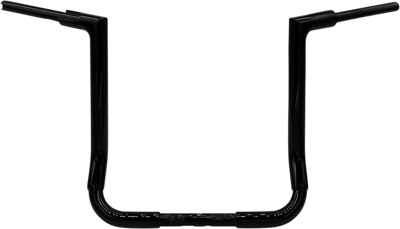 FAT BAGGERS INC. 1-1/2" EZ Install Flat Top Handlebar - 16" - Black 615016-B