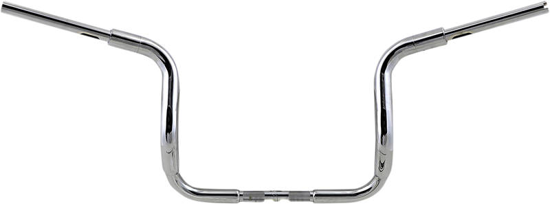 FAT BAGGERS INC. 1-1/2" EZ Install Rounded Top Handlebar - 12" - Chrome 813012