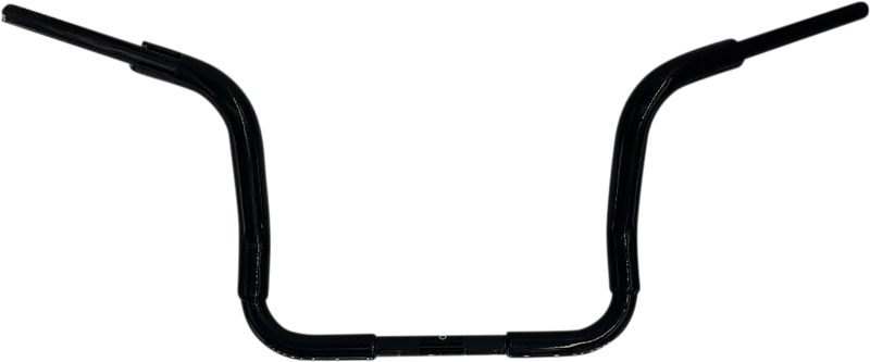 FAT BAGGERS INC. 1-1/2" EZ Install Rounded Top Handlebar - 12" - Black 813012-B