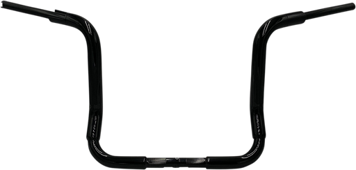 FAT BAGGERS INC. 1-1/2" EZ Install Rounded Top Handlebar - 14" - Black 813014-B