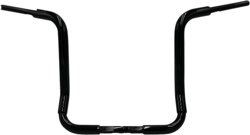 FAT BAGGERS INC. 1-1/2" EZ Install Rounded Top Handlebar - 16" - Black 813016-B