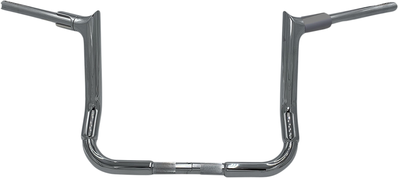 FAT BAGGERS INC. 1-1/2" EZ Install Pointed Top Handlebar - 12" - Chrome 815012