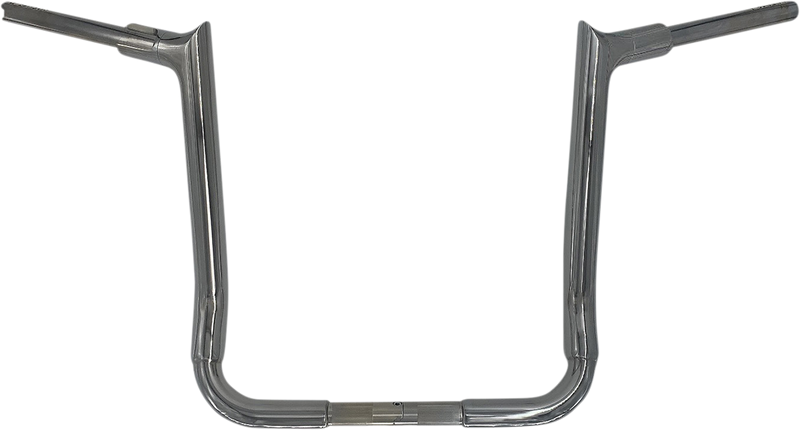 FAT BAGGERS INC. 1-1/2" EZ Install Pointed Top Handlebar - 16" - Chrome 815016