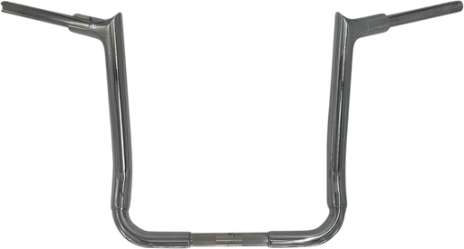 FAT BAGGERS INC. 1-1/2" EZ Install Pointed Top Handlebar - 16" - Chrome 815016