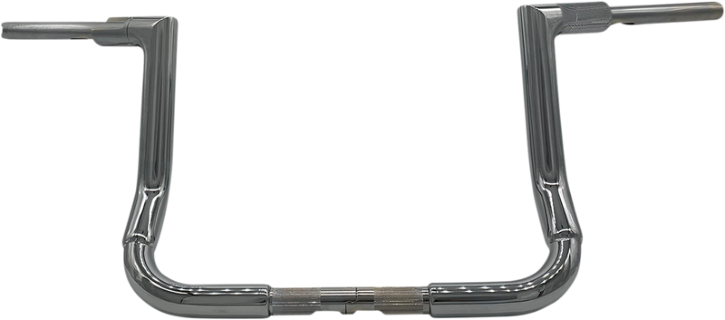 FAT BAGGERS INC. 1-1/2" EZ Install Flat Top Handlebar - 12" - Chrome 615012