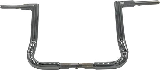 FAT BAGGERS INC. 1-1/2" EZ Install Flat Top Handlebar - 12" - Chrome 615012