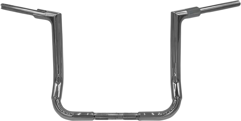 FAT BAGGERS INC. 1-1/2" EZ Install Flat Top Handlebar - 14" - Chrome 615014