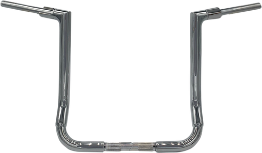 FAT BAGGERS INC. 1-1/2" EZ Install Flat Top Handlebar - 16" - Chrome 615016