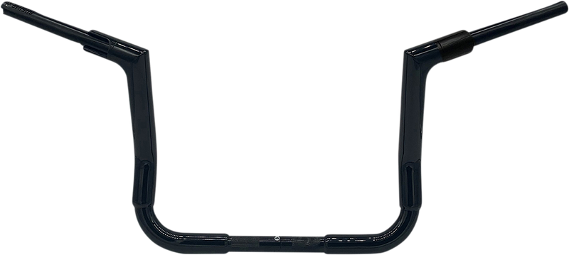 FAT BAGGERS INC. 1-1/2" EZ Install Flat Top Handlebar - 12" - Black 615012-B