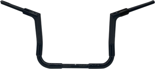 FAT BAGGERS INC. 1-1/2" EZ Install Flat Top Handlebar - 12" - Black 615012-B