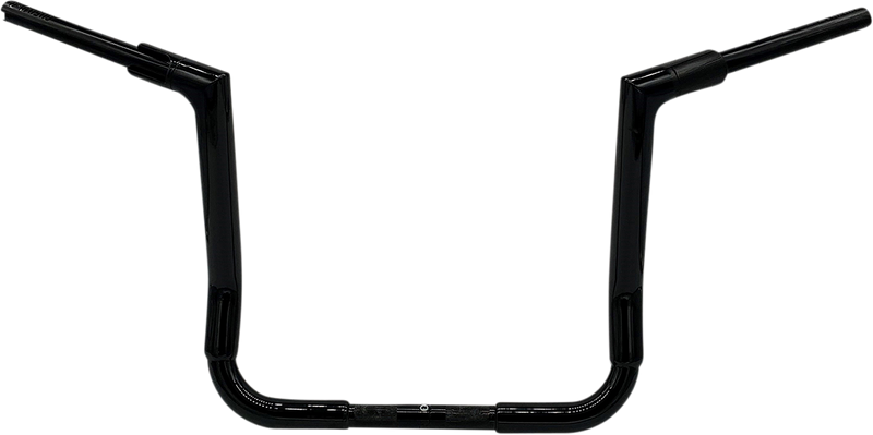 FAT BAGGERS INC. 1-1/2" EZ Install Flat Top Handlebar - 14" - Black 615014-B