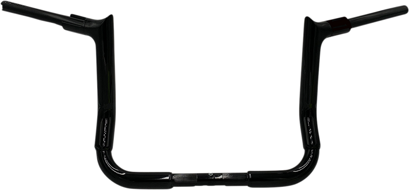 FAT BAGGERS INC. 1-1/2" EZ Install Pointed Top Handlebar - 12" - Black 815012-B