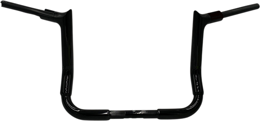 FAT BAGGERS INC. 1-1/2" EZ Install Pointed Top Handlebar - 12" - Black 815012-B