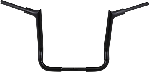 FAT BAGGERS INC. 1-1/2" EZ Install Pointed Top Handlebar - 14" - Black 815014-B