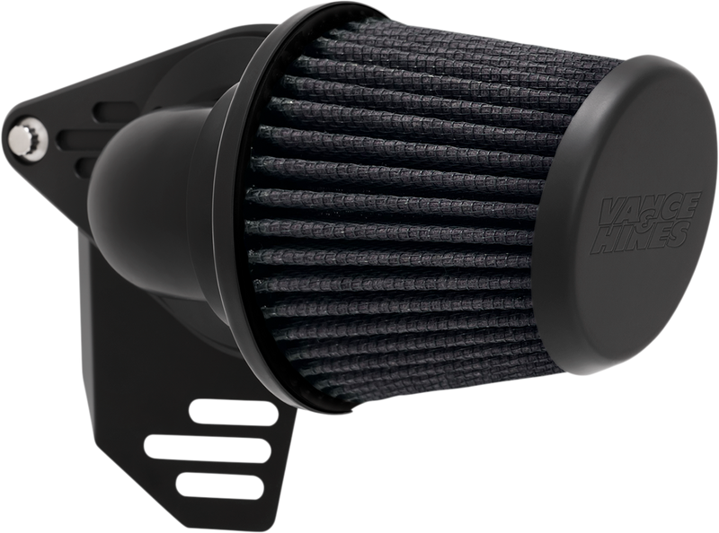VANCE & HINES VO2 Falcon Air Intake - Matte Black -'17-'24 SOFTAIL & TOURING