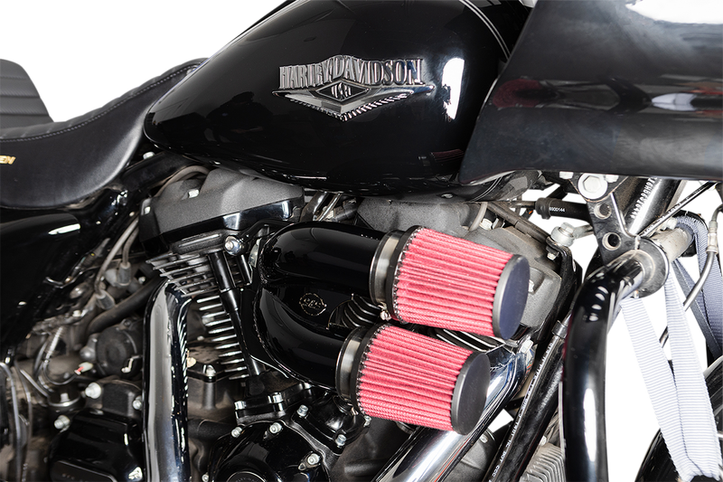 S&S CYCLE Tuned Induction Air Cleaner Kit - Gloss Black