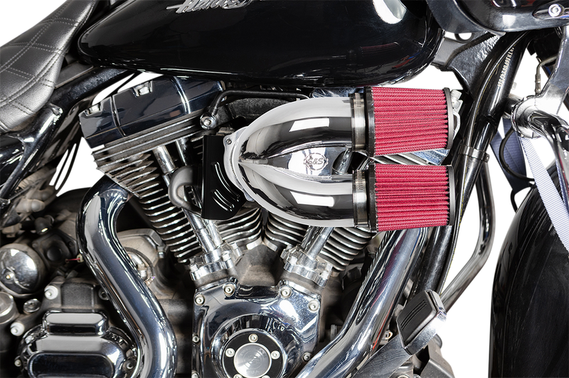 S&S CYCLE Tuned Induction Air Cleaner Kit - Chrome