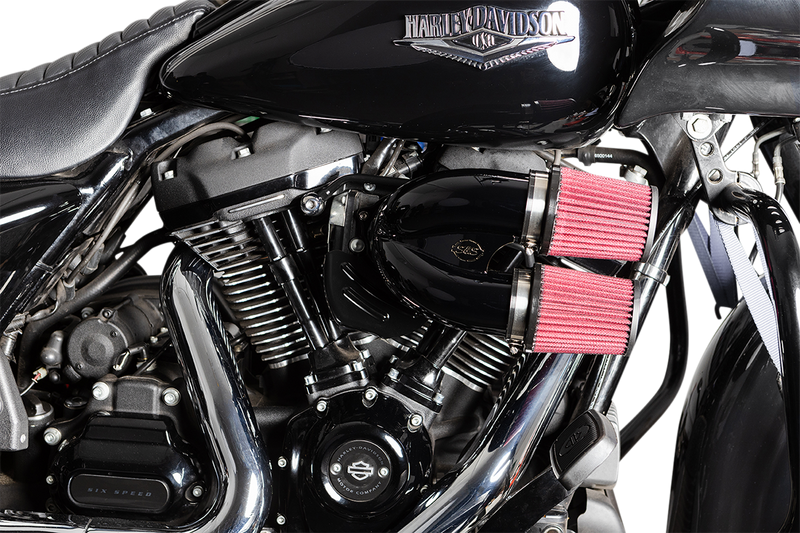 S&S CYCLE Tuned Induction Air Cleaner Kit - Gloss Black