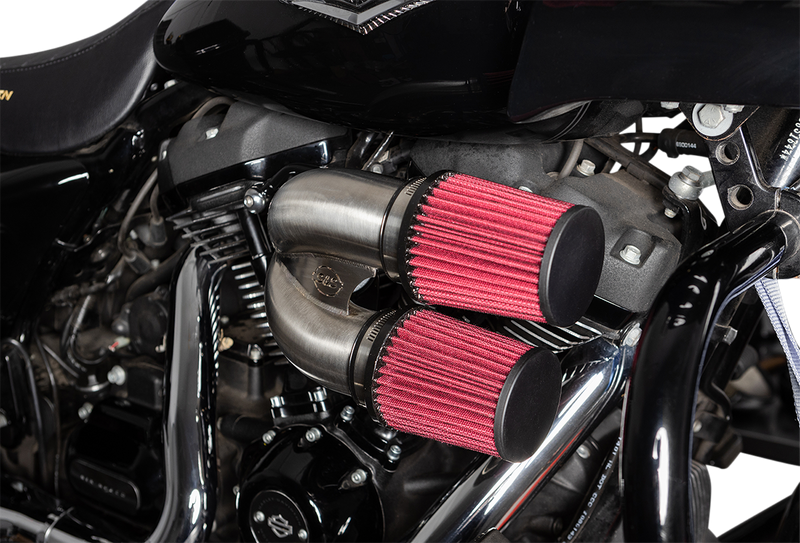 S&S CYCLE Tuned Induction Air Cleaner Kit - Stainless Steel