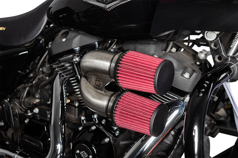S&S CYCLE Tuned Induction Air Cleaner Kit - Stainless Steel