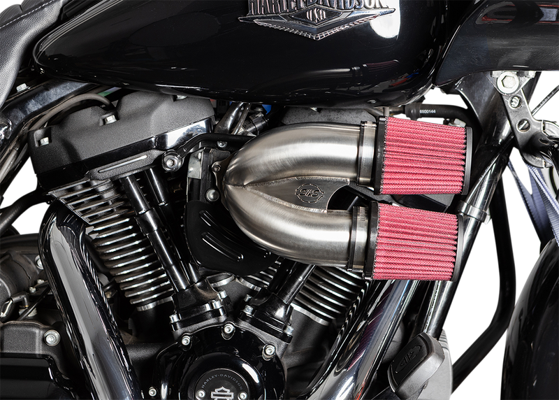 S&S CYCLE Tuned Induction Air Cleaner Kit - Stainless Steel
