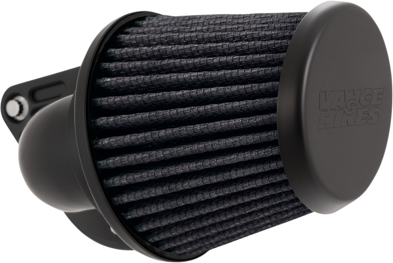 VANCE & HINES VO2 Falcon Air Intake - Matte Black -'99-'17 DYNA & SOFTAIL & TOURING
