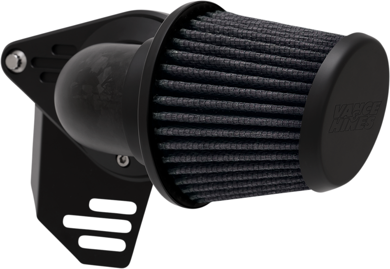 VANCE & HINES VO2 Falcon Air Intake - Forged Carbon Fiber -'17-'24 SOFTAIL & TOURING