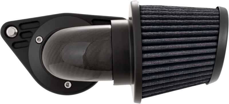 VANCE & HINES VO2 Falcon Air Intake - Weaved Carbon Fiber -'99-'17 DYNA & SOFTAIL & TOURING