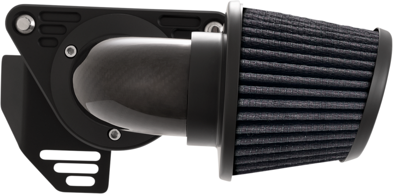 VANCE & HINES VO2 Falcon Air Intake - Weaved Carbon Fiber -'08-'17 SOFTAIL & TOURING
