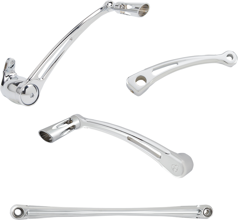 ARLEN NESS Deep Cut Foot Control Kit w/ Toe Shifter - Solo - Chrome