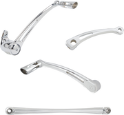 ARLEN NESS Deep Cut Foot Control Kit w/ Toe Shifter - Solo - Chrome