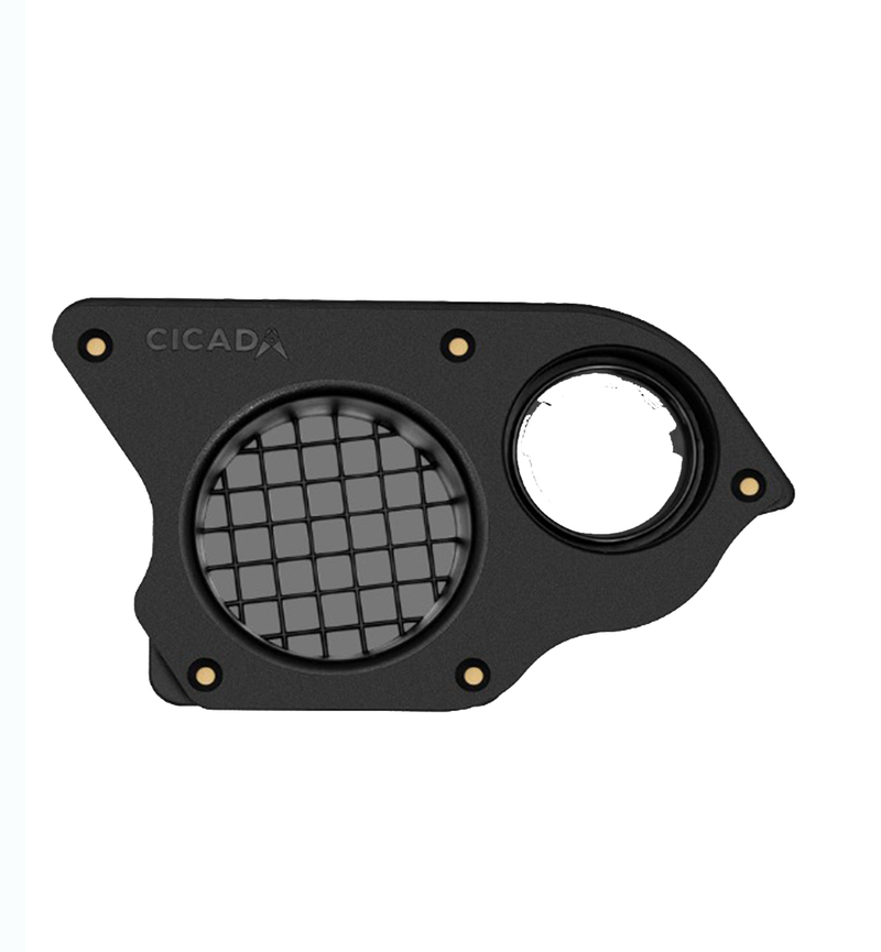 CICADA AUDIO - 24HDPORT3 - H-D® 2024+ 3-INCH RIGHT ANGLE PORT w/ PASS-THROUGH PLUGS – PAIR