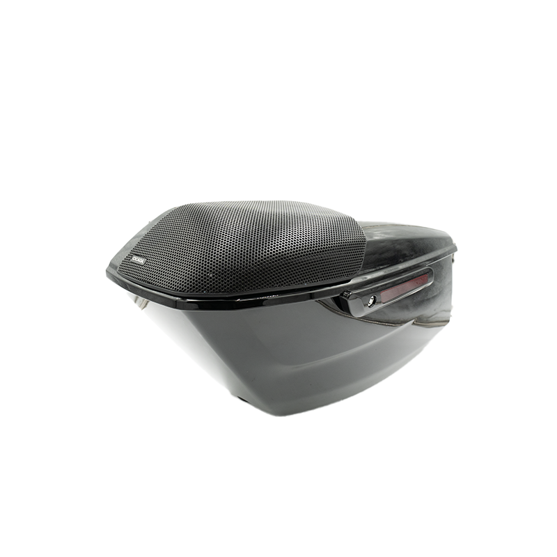 CICADA AUDIO - 24HDBAG10LID69 - COMPLETE 6X9, 10" SADDLEBAG