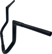 FAT BAGGERS INC. 1-1/4" EZ Install Flat Top Handlebar Kit - 12" - Black 719012-B