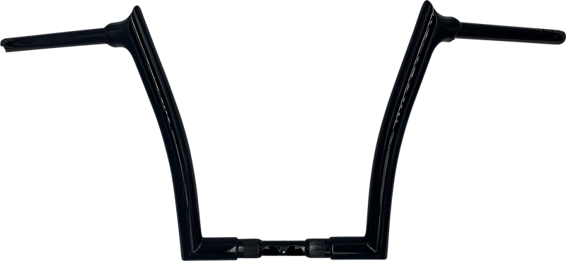 FAT BAGGERS INC. 1-1/2" EZ Install Pointed Top Handlebar - 14" - Black 816014-B