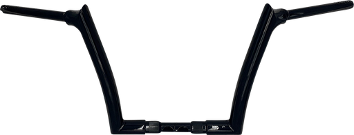 FAT BAGGERS INC. 1-1/2" EZ Install Pointed Top Handlebar - 12" - Black 816012-B