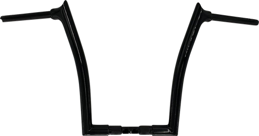 FAT BAGGERS INC. 1-1/2" EZ Install Pointed Top Handlebar - 16" - Black 816016-B