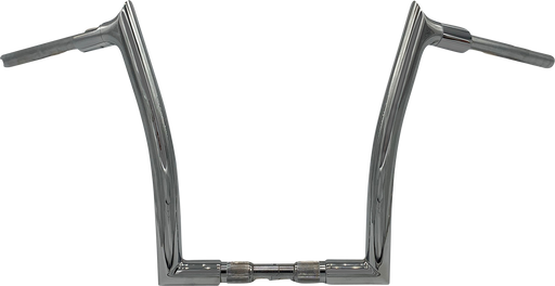 FAT BAGGERS INC. 1-1/2" EZ Install Pointed Top Handlebar - 14" - Chrome 818014