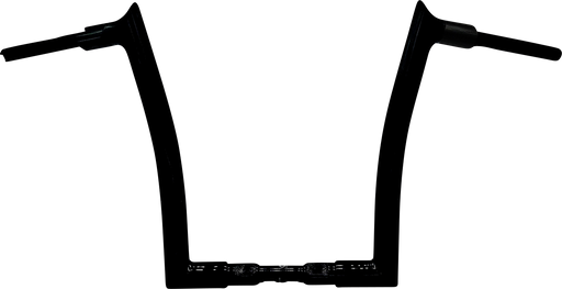 FAT BAGGERS INC. 1-1/2" EZ Install Pointed Top Handlebar - 14" - Black 818014-B